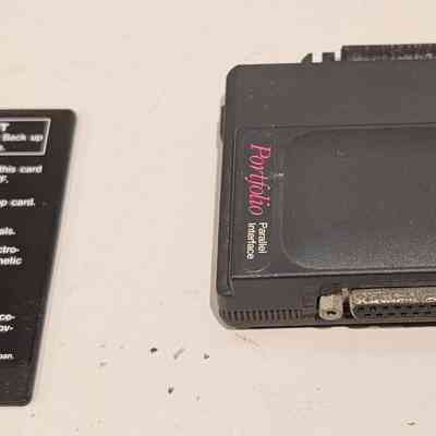 128KB Memory Card and Parallel Interface - Bottom