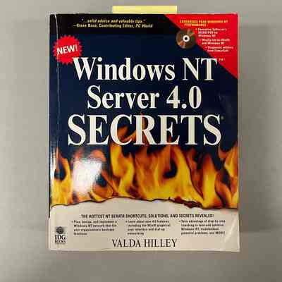 Windows NT Sever 4.0 Secrets