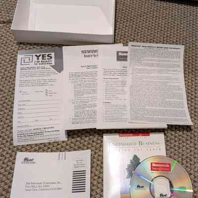 CD-ROM and Instruction Sheets
