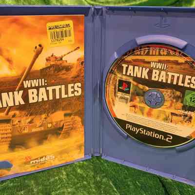 Game Box - Open: Game disc and manual