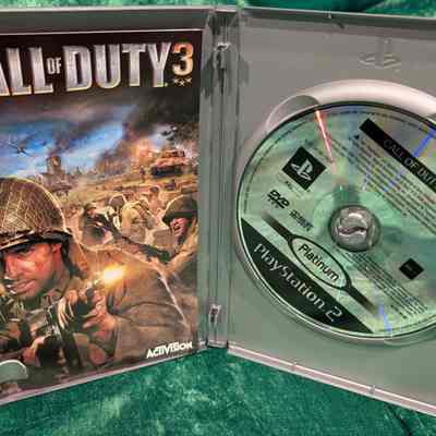 Game Box - Open: Game disc and manual