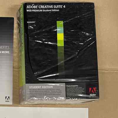 Adobe Creative Suite 4 Web Premium Student Edition