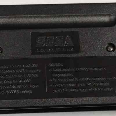 Game Cartridge - Back