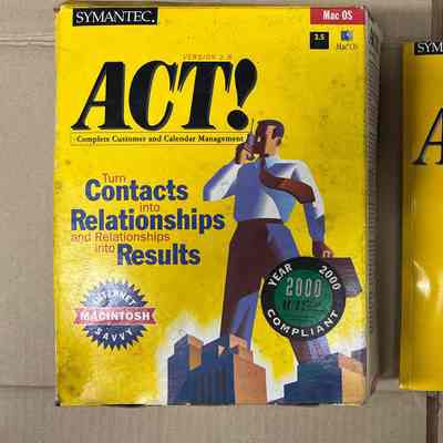 Symantec ACT! Version 2.8