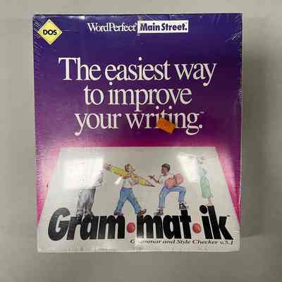 WordPerfect Grammatik v5.1