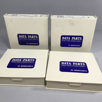 Four boxes of Microbee software