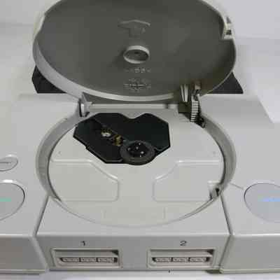 PlayStation Console - Disc Tray Open