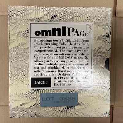 OmniPage Version 2.0