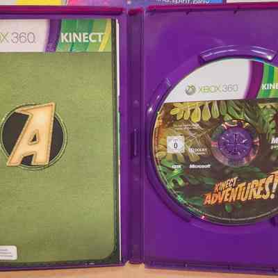 Game Box - Open: Game Disc and Manual