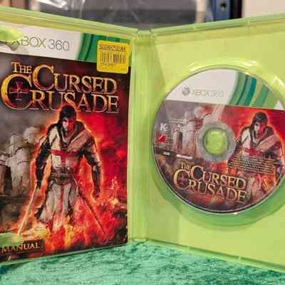 Game Box - Open: Game disc and manual