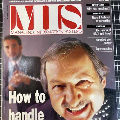 MIS MANAGING INFORMATION SYSTEMS APRIL 1993