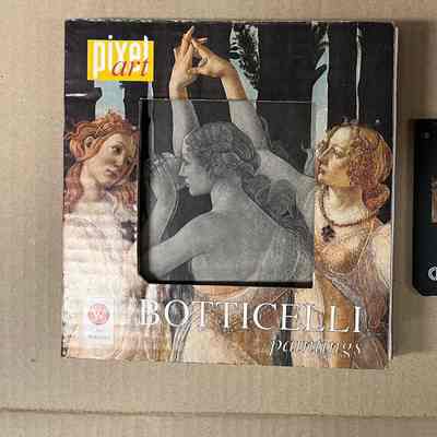 Pixel Art Botticelli Paintings