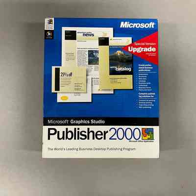Microsoft Publisher 2000 Upgrade