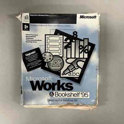 Microsoft Works & Bookshelf 95