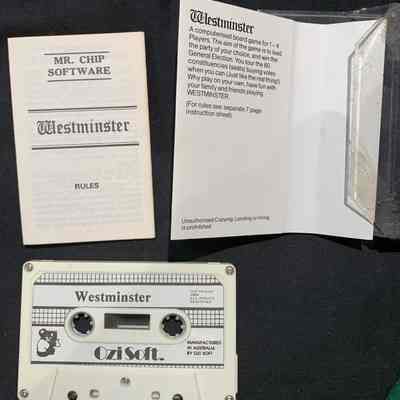 Game Manual and Tape - Front