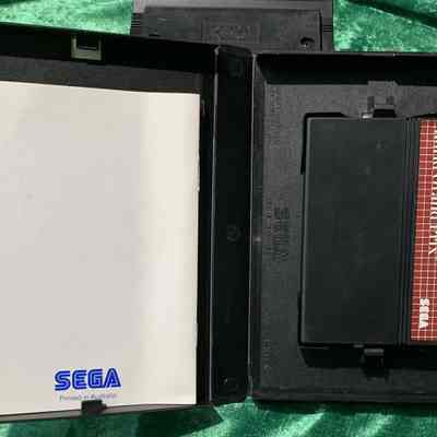 Game Box - Open: Manual and Cartridge