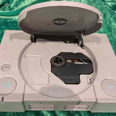 PlayStation 1 Console - Drive Open