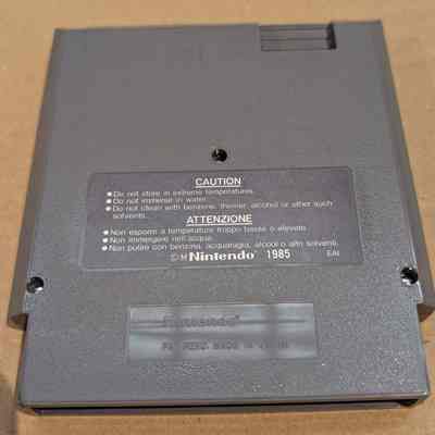 Game Cartridge - Back