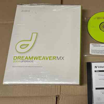 DreamweaverMX 2004 Upgrade + Dreamweaver 8