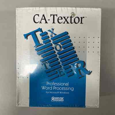CA-Textor for Microsoft Windows