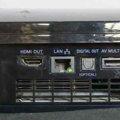 Sony PlayStation 3 Console - Back