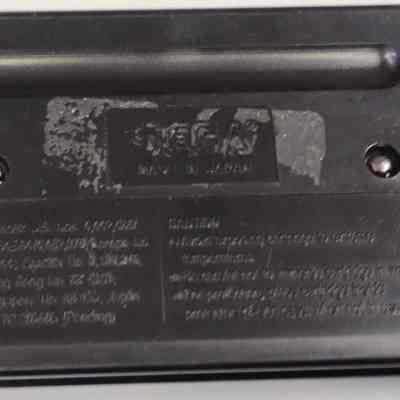 Game Cartridge - Back
