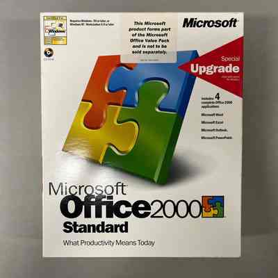 Microsoft Office 2000 Standard Upgrade