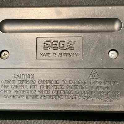 Game Cartridge - Back