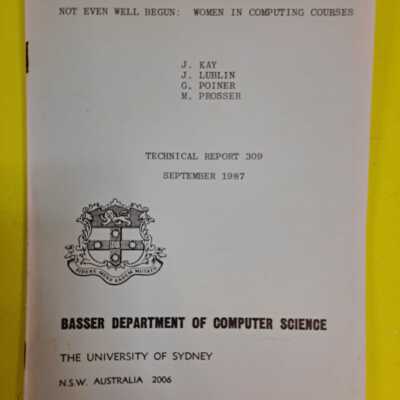 Basser Department of Computer Science - Technical Report 309