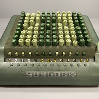 Sumlock Adding Machine Model No 912/IV A/S 130.634