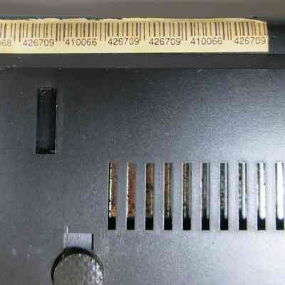 Sega Megadrive 2 Console - Closeup on Sticker