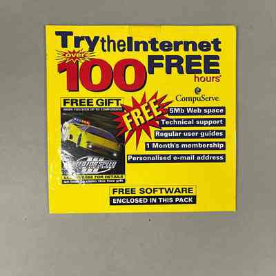 CompuServe Over 100 Free Hours