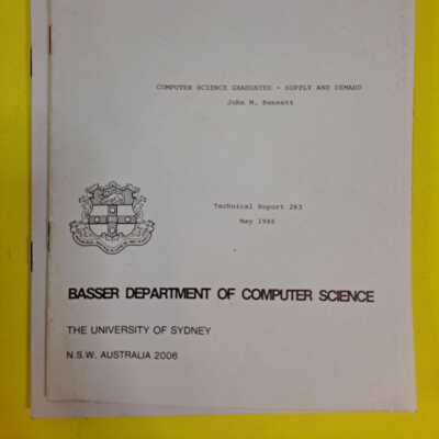 Basser Department of Computer Science - Technical Report 283
