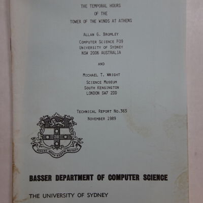 Basser Department of Computer Science - Technical Report 365