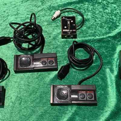 Sega Master System Controllers and Accessories