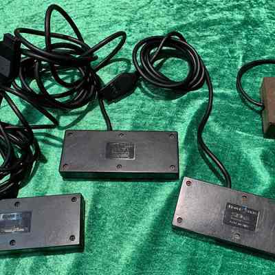 3 x Sega Master System Controllers, RF Switch - Bottom