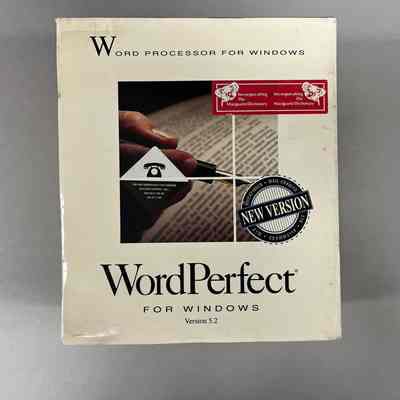 WordPerfect for Windows Version 5.2