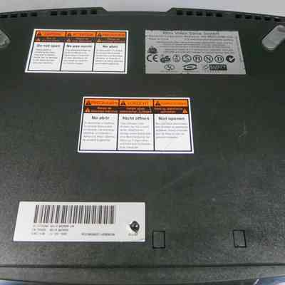 Microsoft Xbox Console - Bottom