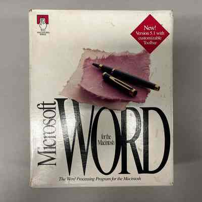 Microsoft Word for the Macintosh