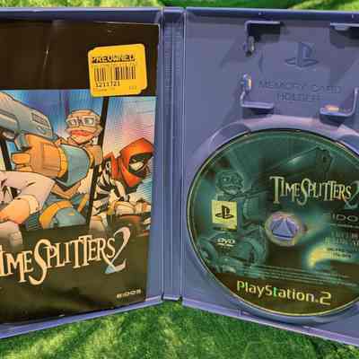 Game Box - Open: Game disc and manual