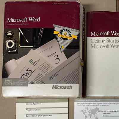 Microsoft Word Apple Macintosh Series