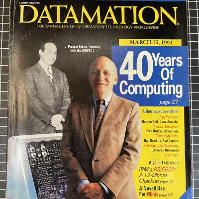 DATAMATION: 40 Years of Computing