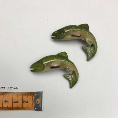 Trout Brooch Set