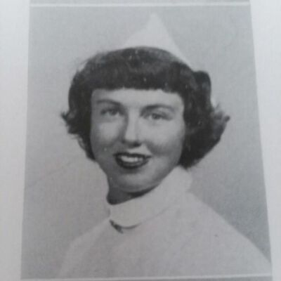 Mabel V. Meehan Andrews: Photograph of Mabel V. Meehan Andrews as a recent nursing school graduate.