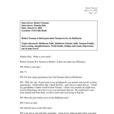 Noonan, Robert