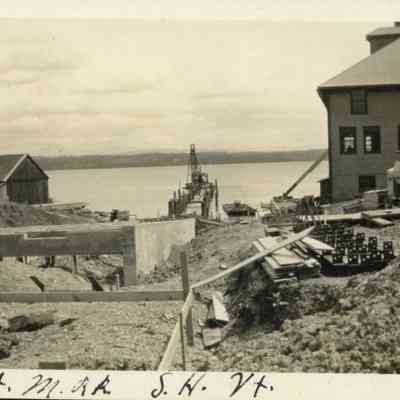 Concreted footings newly constructed