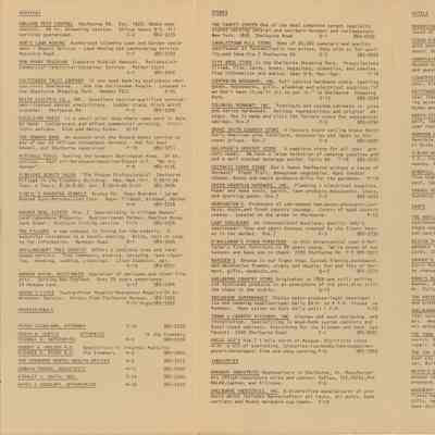 Vistors' Guide to Shelburne, VT 1976-77 Listing