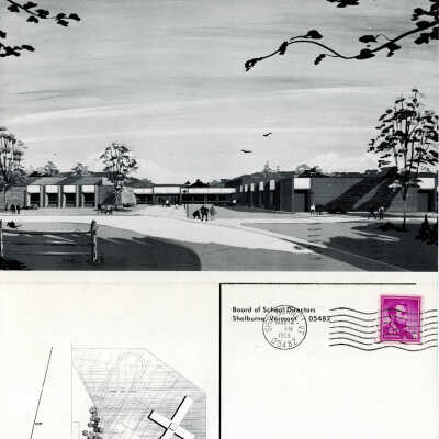 Mailer Information Proposed Construction of Shelburne Middle School 1966