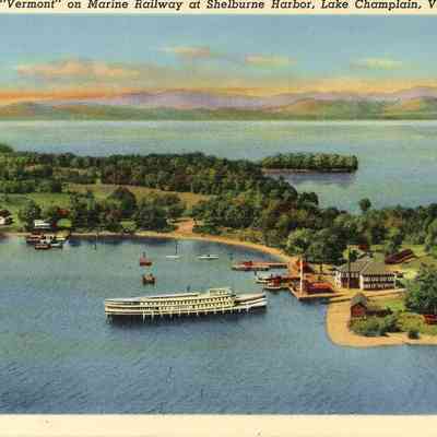 Postcard Pleasure Stearmer "Vermont"
