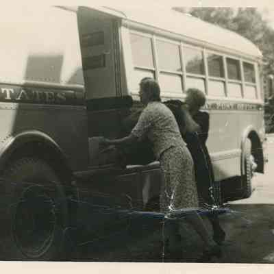 U.S. Post Office Bus